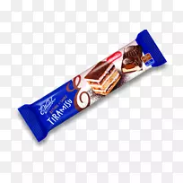 巧克力棒，提拉米苏风味。野猪