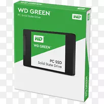 固态硬盘驱动器系列ata ssdwd绿色3d m2 sataiii 2280西部数字固态驱动器