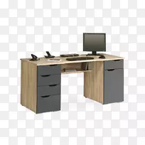 电脑办公桌、抽屉-剪裁沙龙