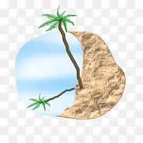电脑图标剪贴画沙滩棕榈