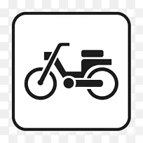 摩托交通标志摩托车自行车车辆-摩托车