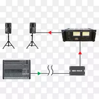 变压器电子电源单元信号.公共广播系统