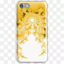 手机配件短信手机iPhone字体-黄色图案