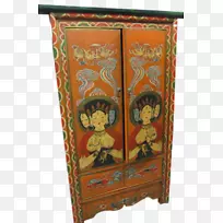 古尼泊尔亚沙龙架曼德勒瓷器柜