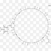 曼达拉计算机图标符号.离子键合