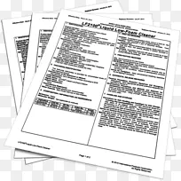 文件线角图案.安全数据表