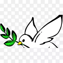 鸽子象征和平象征剪贴画民间摔跤