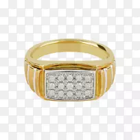 结婚戒指银珠宝朱庇特戒指