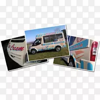 香草冰淇淋车-冰淇淋车