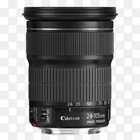 佳能EF镜头安装佳能Eos佳能24-105 mm镜头佳能变焦24-105毫米f/3.5-5.6是STM相机镜头