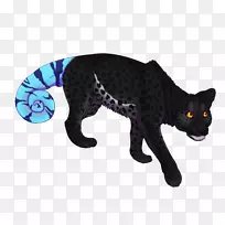 大猫毛美洲狮豹变色龙