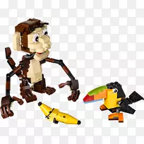 乐高创造森林动物(31019)创造雨林动物31031玩具-乐高创造者
