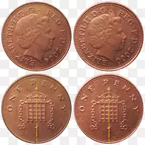 英国两便士硬币