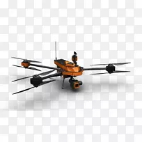 直升机旋翼飞机螺旋桨-飞机