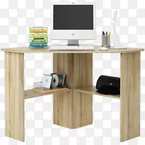电脑办公桌木材办公室