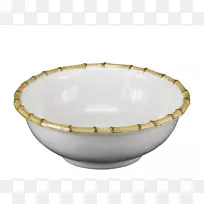 碗餐具盘热带木本竹盘