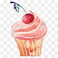 纸杯蛋糕松饼红天鹅绒蛋糕芝士蛋糕海绵蛋糕