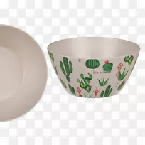 碗瓷花盆设计