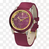 手表表带瑞士制皮革手表