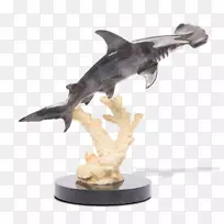 锤头鲨雕塑-大锤头雕像-鲨鱼