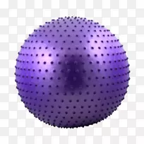 运动球紫体操蓝球