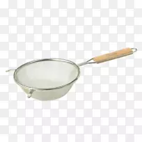 煎锅，卷筒，筛网，勺子，煎锅
