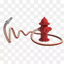 消防软管消防栓摄影.新产品开发