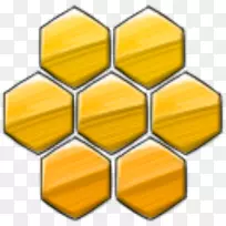 电脑图标蜜蜂