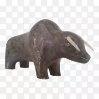 牛雕塑陆生动物鼻子