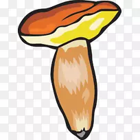 蘑菇汤食品奶油剪贴画-蘑菇