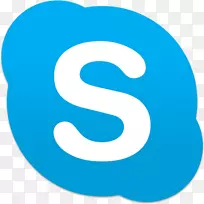 商业用Skype即时通讯视频电话移动电话.Skype