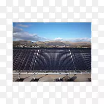 太阳能采光太阳能电池板屋顶能源