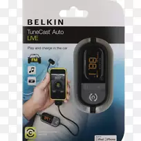 iphone电子设备Belkin-fm发射机