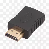 hdmi适配器数字视觉接口vga连接器计算机硬件.hdmi