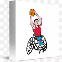 轮椅篮球残疾-轮椅
