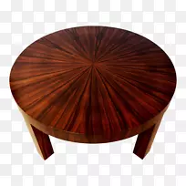咖啡桌木材染色清漆桌
