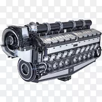 卡特彼勒公司电动柴油通用发动机EMD 710发动机-柴油机车