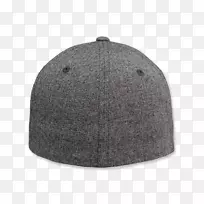 棒球帽灰色羊毛棒球帽