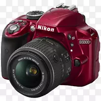 Nikon D 3300 Nikon af-s dx变焦-NIKOR 18-55 mm f/3.5-5.6g Nikon af-s dx nikor 35 mm f/1.8g数码单反尼康dx格式相机