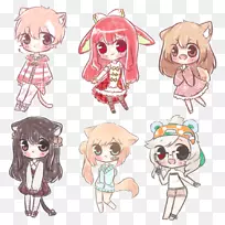 犬耳素描-耳朵