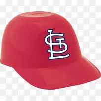 棒球和垒球击打头盔。路易斯红衣主教芝加哥小熊棒球帽