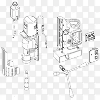 车门手柄线素描车