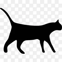 黑猫剪贴画-猫