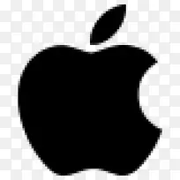 苹果II电脑图标标志-苹果