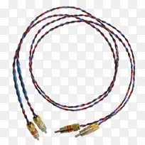 网络电缆扬声器电线耳机av接收器.rca连接器
