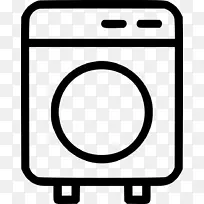 洗衣机洗衣符号房-洗衣图标