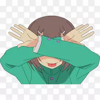 眼睛面颊前额画眼