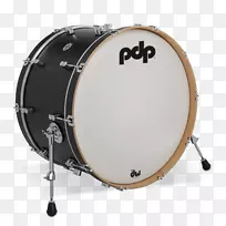 太平洋鼓和打击乐低音鼓PDP概念枫木鼓车间-鼓