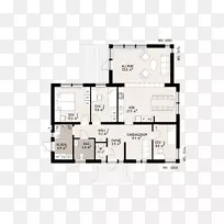 平面图房屋厨房客厅家庭房