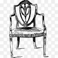 14椅桌古董家具绘图椅